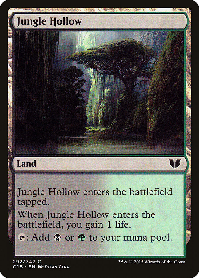 Jungle Hollow [Commander 2015] | La Crypte