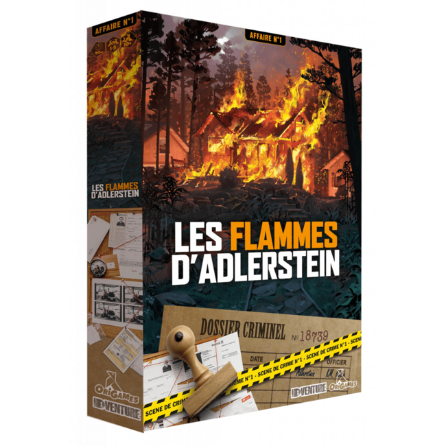 Les Flammes d'Adlerstein (Français)