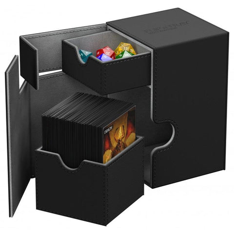 Deck Box - Flip'n'Tray™ XenoSkin™ (100+ / Black)