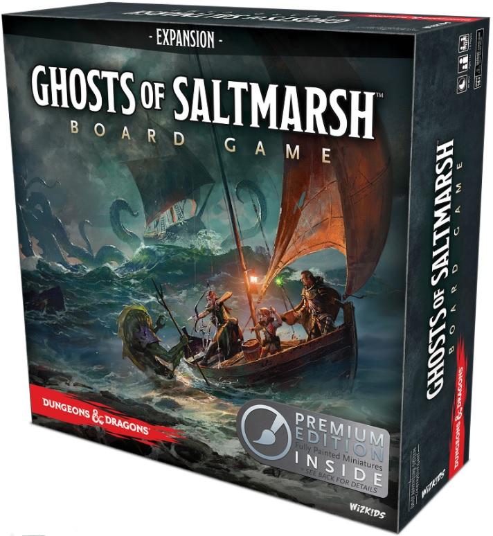 Dungeons & Dragons - Ghost of Saltmarsh Board Game Premium Edition (Anglais)