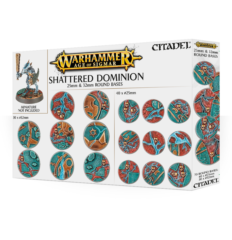 Shattered Dominion 25 & 32mm Round Bases
