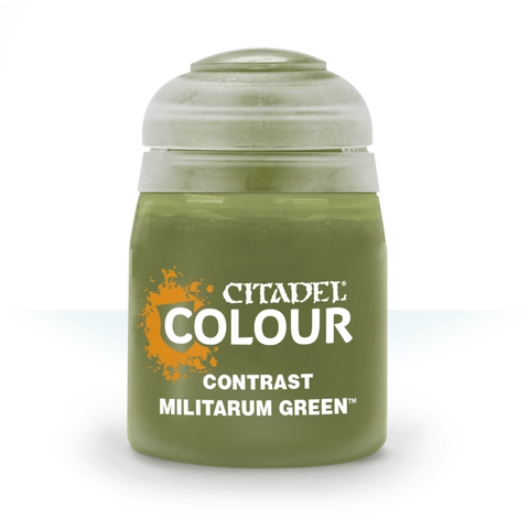 Paints - Citadel - Militarum Green // Contrast