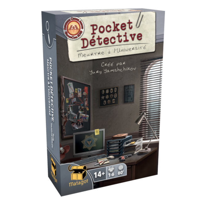 Pocket détective 1 - Meurtre à l'université (Français)