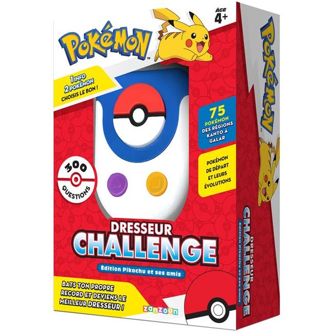 Pokémon Dresseur challenge: Édition Pikachu et ses amis (Français)