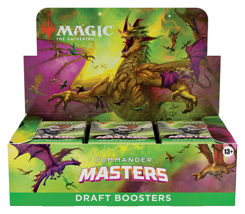 MTG - COMMANDER MASTERS - DRAFT BOOSTER BOX