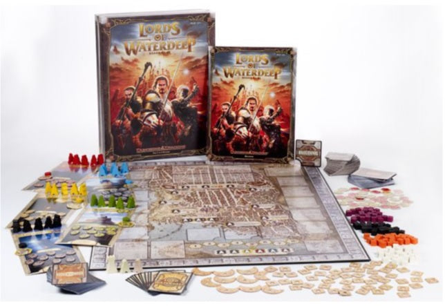 Dungeons & Dragons -Lords of Waterdeep Board Game (Anglais)