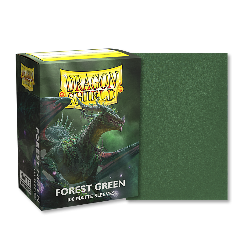 Sleeves - Dragon Shield Matte Sleeve - Forest Green