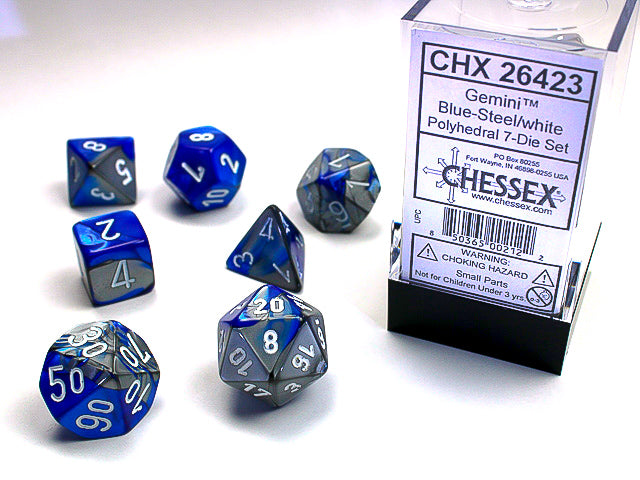 Chessex 7pcs Dice Set Speckled