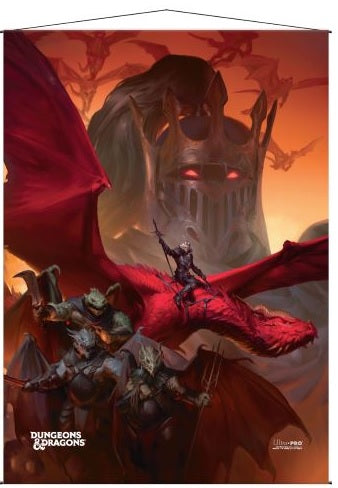 UP WALL SCROLL DND SHADOW DRAGON QUEEN COVER SERIE