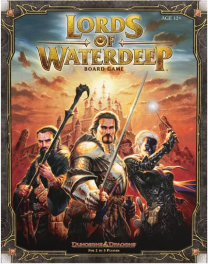Dungeons & Dragons -Lords of Waterdeep Board Game (Anglais)
