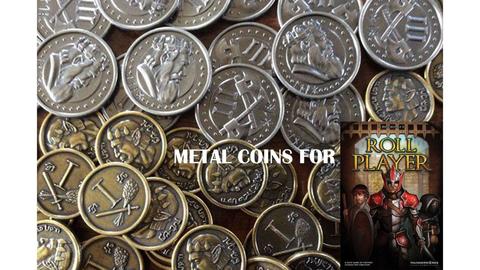 Roll Player - Metal Coins Kickstarter