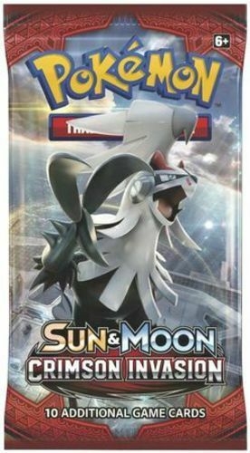 Pokemon - Sun & Moon - Crimson Invasion Booster Pack