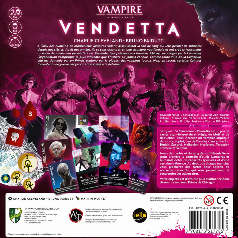 Vendetta Vampire - La Mascarade (Français)