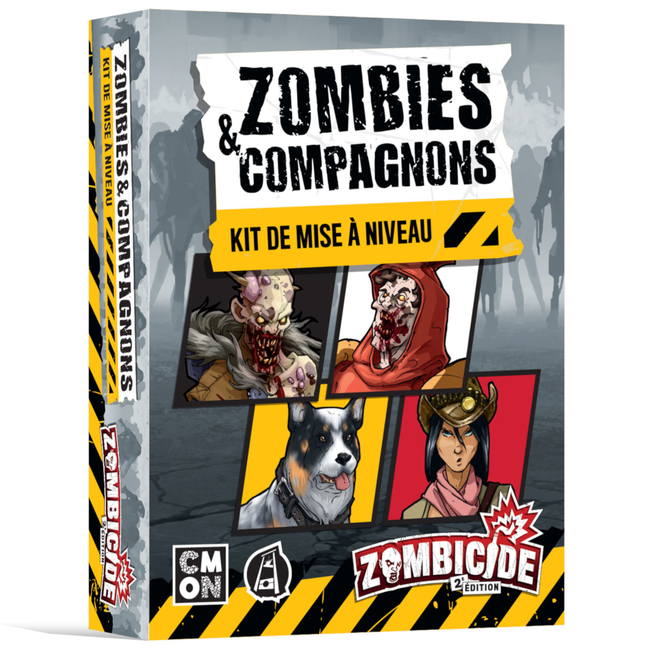 Zombicide 2e edition: Kit de mise à jour zombies/compagnons (français)